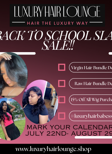 BACK TO SCHOOL SLAY SALE