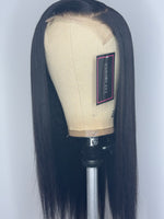 KINKY STRAIGHT CLOSURE WIG