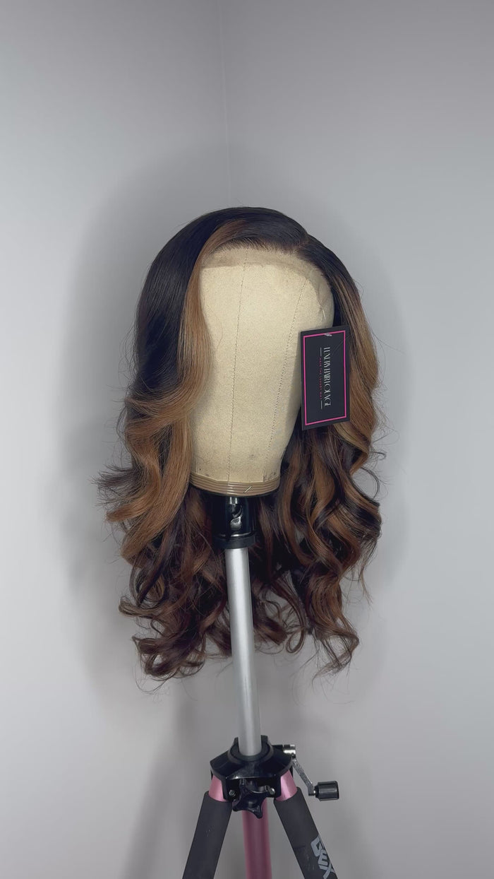 5x5 HIGHLIGHTED BODYWAVE 20" WIG